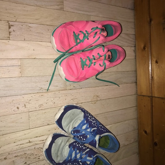 Pink Nike Tennis Shoes - Picture 2 of 2